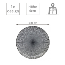 Sendan Black Plate at Tokyo Design Studio (picture 2 of 2)
