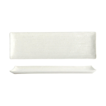 Servierplatte Mino Craft Wei&szlig;, Porzellan, 33,2 &times; 10,5 cm