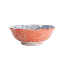 TDS, Tayo-Schale, Mixed Bowls Sakura, Blau/Rot, Ø 19,7 x 7 cm 1000ml - Art Nr. 15467