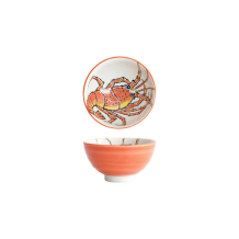 Schale Seafood Hummer Rot, Porzellan, 300 ml