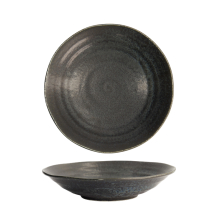 TDS, Plate, Onyx Noir, Ø 25.3 cm, Item No. 15544