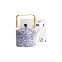 Teapot Nippon Blue Waves Blue, White, Porcelain, 800 ml