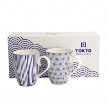 TDS, Tassen Set, 2 Stk, Nippon Blue, Ø  8,5 x 10,2 cm 380 ml, Art.-Nr. 15650