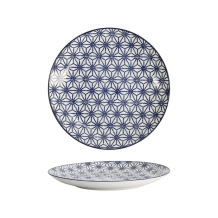 Teller Nippon Blue Stars, Porzellan, &Oslash; 20,6 cm