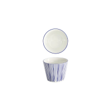 Tea Cup Nippon Blue Lines, Porcelain, 180 ml