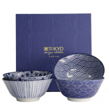 TDS, Tayo-Schale, 4 Stk, Nippon Blue, Ø 15,2 x 6,7 cm 500 ml, Art.-Nr. 16039
