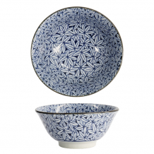 TDS, Bowl, Hana Blue Mixed Bowls, Ø 14.8 x 6.8 cm 550 ml, Momiji Maple - Item No. 16523