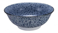 TDS, Ramen-Schale, Hana Blue Mixed Bowls, Ø 20,5 x 8 cm 1200 ml, Momiji Maple, Art Nr. 16540