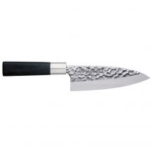 TDS,  Edelstahl-Kochmesser Deba (Fleischmesser), Kitchenware, gehämmerter Stil, 150 mm, Artikelnr.: 16602