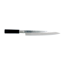 Sashimi-Messer (Filetiermesser) Sekiryu, Rostfreier Edelstahl, Geh&auml;mmert, Klinge 21 cm, Griff aus ABS-Kunststoff