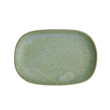 TDS, Plate, Vert Sauge, 19 x 13 cm, Item No. 16658