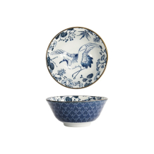 Rice Bowl Flora Japonica Crane, Porcelain, 500 ml