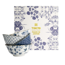Bowl Set Flora Japonica, Porcelain, 500 ml