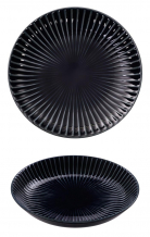 TDS, Pasta Plate, Tono Tamaki Blue, Ø 22.6x4cm, Item No. 16739