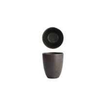 Teebecher Onyx Noir, Steinzeug, 240 ml