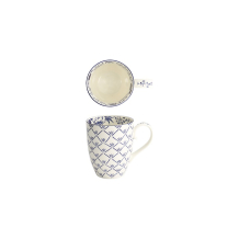 Mug Flora Japonica Maple Blue, Porcelain, 380 ml