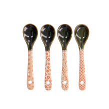 TDS, 4 Spoons, 12.5 cm, Red, Item No. 17104