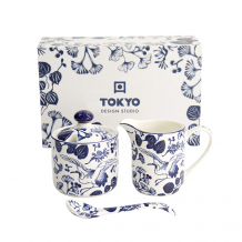 TDS, Milk jug and sugar bowl set, Flora Japonica, Item no. 17454