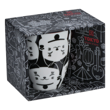 White Cat Kawaii Lucky Cat Mug with Giftbox at Tokyo Design Studio (picture 1 of 3)