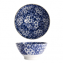 TDS, Ramen Bowl, Tokyo Blue, Mixed Bowls, Sakura, Ø 18 x 9 cm, 1000 ml - Item No. 17751