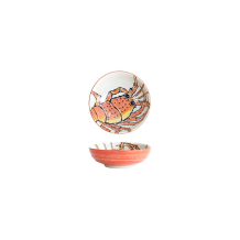 Saucenschale Seafood Hummer Rot, Porzellan, 150 ml