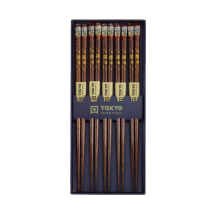 TDS, Chopstick Set, Kawaii, 5 pair, 22,5 cm, Item No. 17863