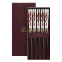TDS, Chopstick Set, Dragon, 5 pair, 22,5 cm, Item No. 17864