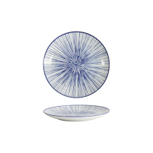 Plate Nippon Blue Lines, Porcelain, &Oslash; 16 cm