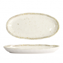 TDS, Teller, Melamine Earthware, 25,4x13x2,9cm, Art.-Nr. 18229