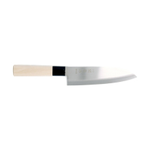 Santoku-Messer (Allzweckmesser) Sekiryu, Rostfreier Edelstahl, Klinge 16,5 cm, Griff aus Holz