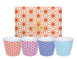 TDS, Cup Set, 4 pcs, Starwave, 180 ml, Item No. 18308