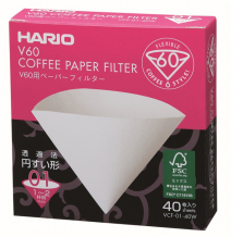 Hario, Paper Filter 01 40 sheets , item no. 18478