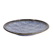 Aisai Seigaiha Plate at Tokyo Design Studio (picture 2 of 6)