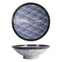 Bowl Aisai Seigaiha, Stoneware, 1.4 l