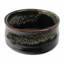 TDS, Handmade Matcha Bowl, Black, Ø 10.7x6.8cm, Item No. 2024