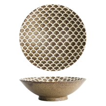 Salad Bowl Iga Matte Mermaid, Stoneware, 1.4 l