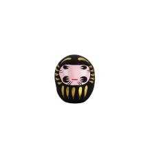 TDS, Daruma, Dekoration, Schwarz, 6 cm - Art Nr. 20707