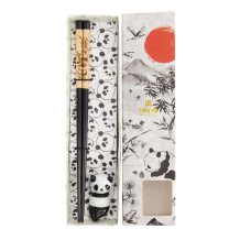 Chopsticks including Rest, Giftset, Panda - Item No. 20720