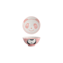 Reisschale Kawaii Panda Rosa, Porzellan, &Oslash; 10,5 cm