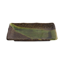 TDS, Groß Teller, Amanogawa Grün , 21 cm x 13,5 cm x 2,8cm, Art.-Nr.21048