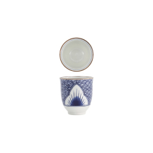 Mug Lily Flower Blue, Porcelain, 250 ml