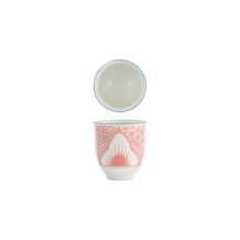 Mug Lily Flower Red, Porcelain, 250 ml