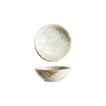 Bowl Yukishino White, Brown, Porcelain, 250 ml