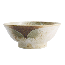 Yukishino Weiß/Braun Nudeln Schale bei Tokyo Design Studio (Bild 4 von 6)