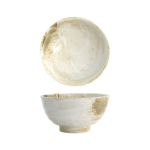 Tayo Bowl Yukishino White, Brown, Porcelain, 900 ml