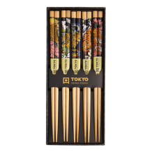 Yakuza Tiger Chopstick Set 5 pair at Tokyo Design Studio (picture 4 of 4)