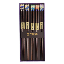 5 pair Chopstick Set at Tokyo Design Studio (picture 4 of 4)