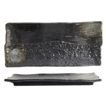 TDS, Large Plate, Black, 33x15x2.7cm, Item No. 21996