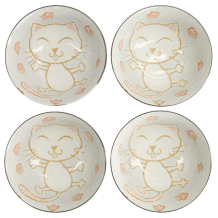 Kawaii Toya Bowls 4 Bowls Set at Tokyo Design Studio (picture 3 of 4)