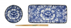 TDS, Sushi Set, Dami Botan, 3tlg, Item Nr. 18915